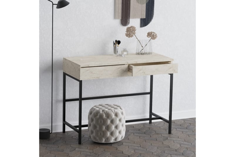 LINDAU Sminkbord 100 cm Beige - Möbler - Bord