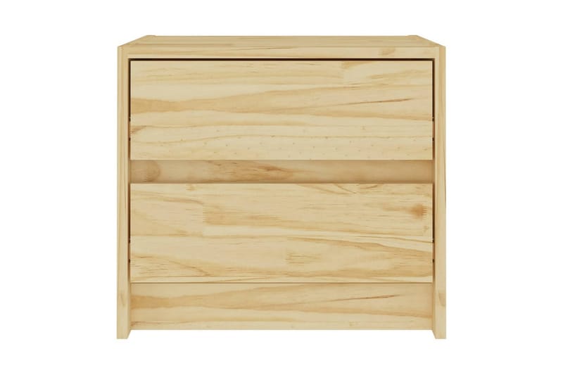 Sängbord 2 st 40x30,5x35,5 cm massiv furu - Brun - Möbler - Bord