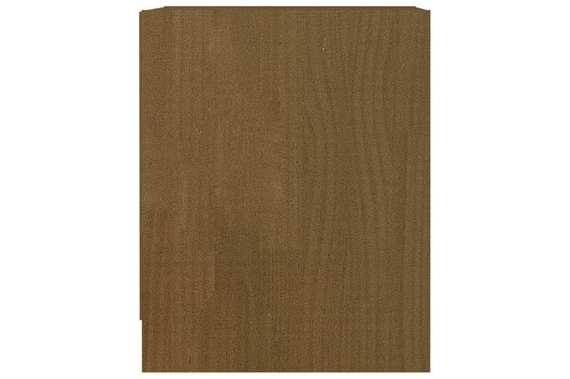 Sängbord 2 st honungsbrun 35,5x33,5x41,5 cm massivt furu - Brun - Möbler - Bord