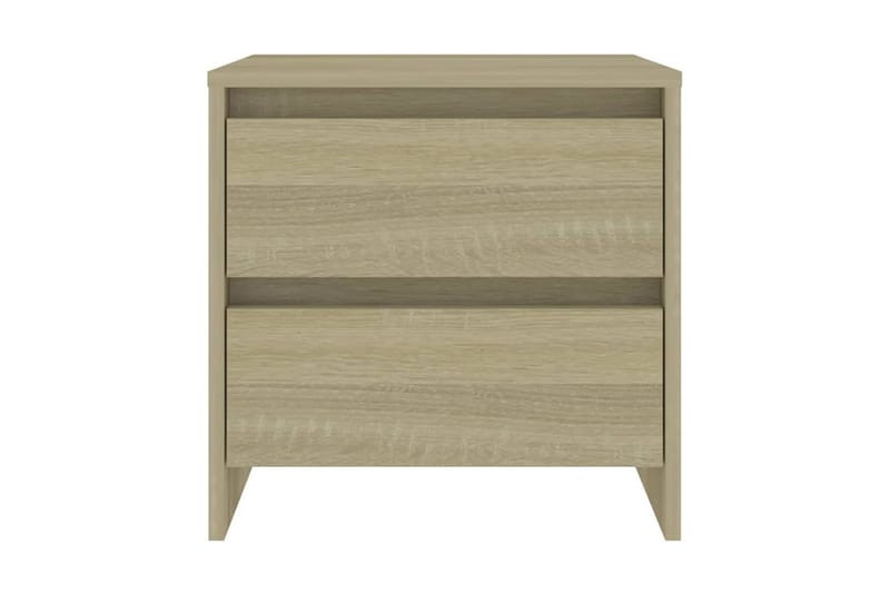 Sängbord 2 st sonoma ek 45x34,5x44,5 cm spånskiva - Brun - Möbler - Bord