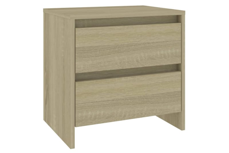 Sängbord 2 st sonoma ek 45x34,5x44,5 cm spånskiva - Brun - Möbler - Bord