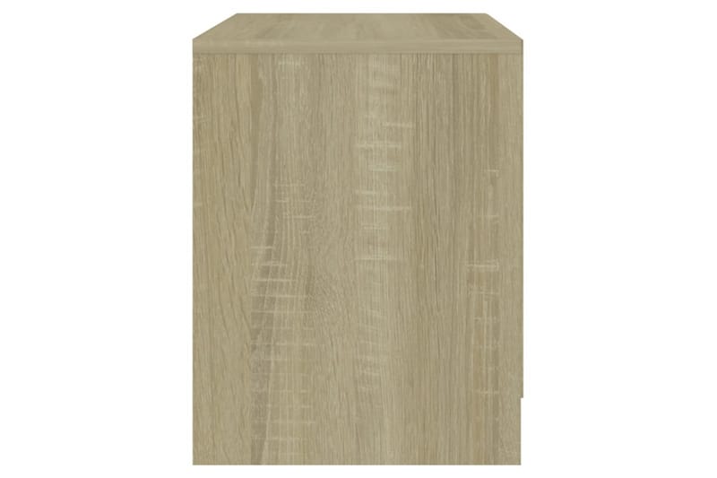 Sängbord 2 st sonoma ek 45x34,5x44,5 cm spånskiva - Brun - Möbler - Bord