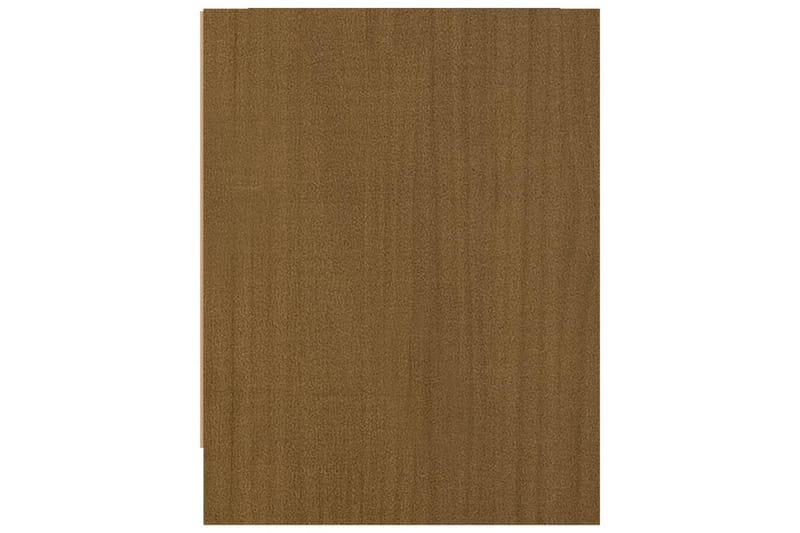 Sängbord honungsbrun 40x30,5x40 cm massiv furu - Brun - Möbler - Bord