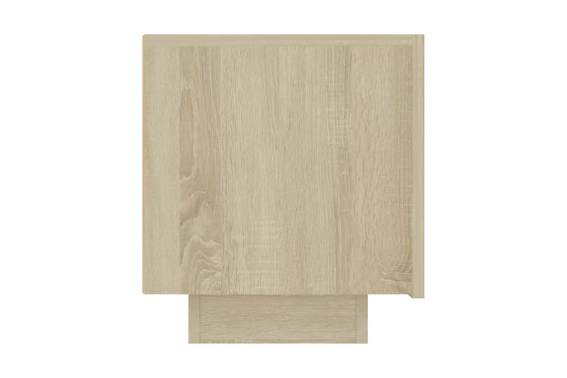 Sängbord sonoma-ek 100x35x40 cm spånskiva - Brun - Möbler - Bord