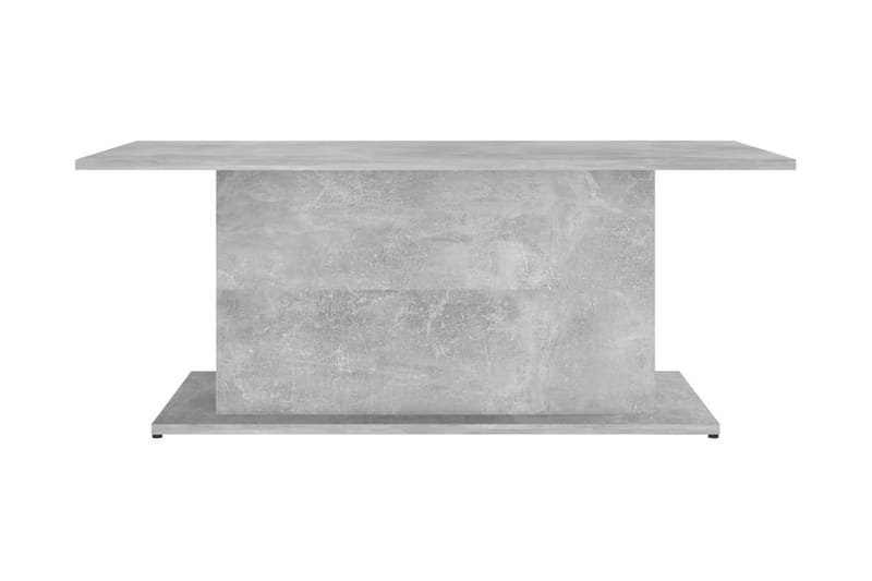 Soffbord betonggrå 102x55,5x40 cm spånskiva - Grå - Möbler - Bord