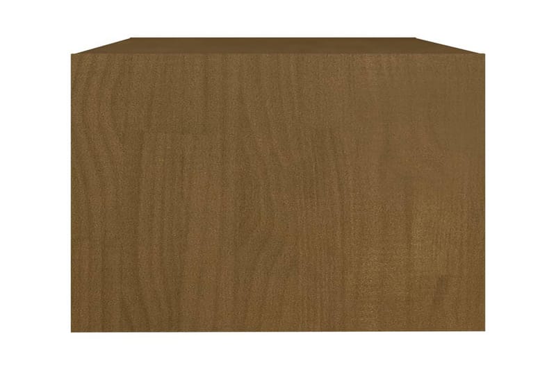 Soffbord honungbrun 75x50x33,5 cm massiv furu - Brun - Möbler - Bord