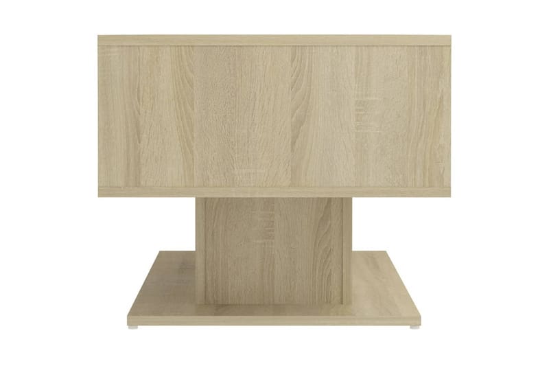 Soffbord sonoma-ek 103,5x50x44,5 cm spånskiva - Brun - Möbler - Bord