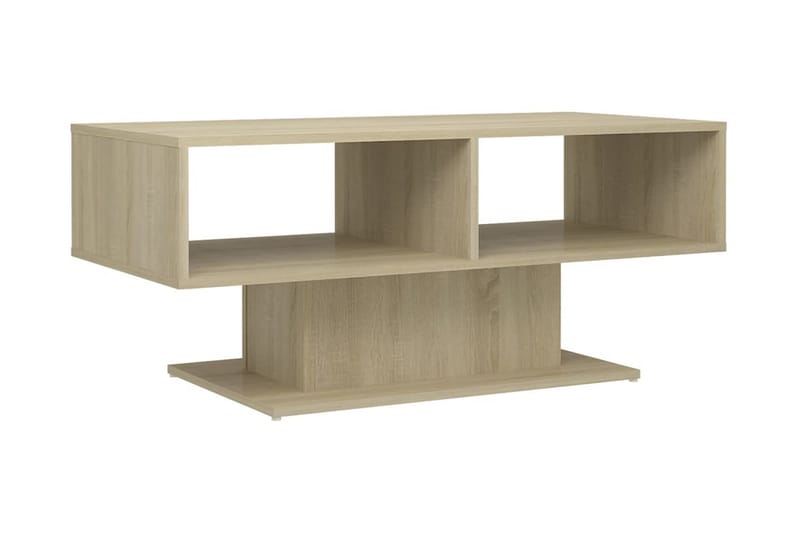 Soffbord sonoma-ek 103,5x50x44,5 cm spånskiva - Brun - Möbler - Bord