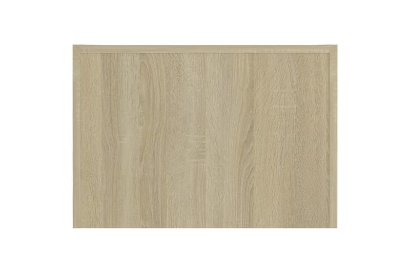 Soffbord sonoma-ek 50x50x35 cm spånskiva - Brun - Möbler - Bord