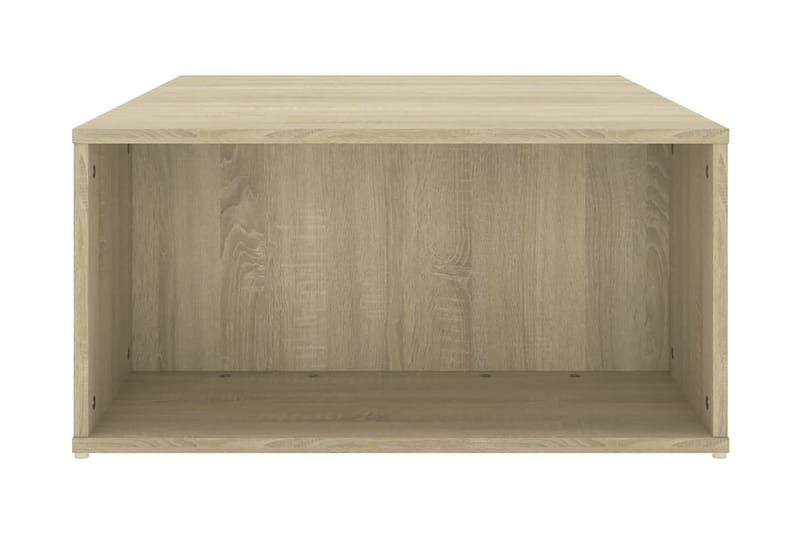 Soffbord sonoma-ek 90x67x33 cm spånskiva - Brun - Möbler - Bord