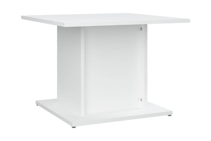 Soffbord vit 55,5x55,5x40 cm spånskiva - Vit - Möbler - Bord