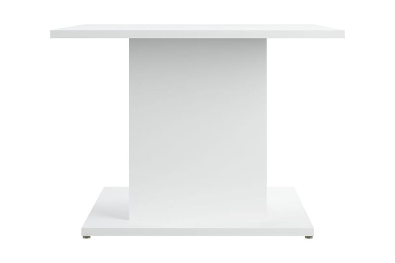 Soffbord vit 55,5x55,5x40 cm spånskiva - Vit - Möbler - Bord