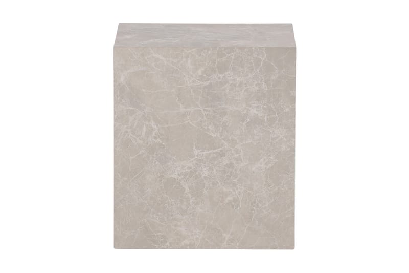 York High Travertin Sidobord 40x40x45 cm - Beige - Möbler - Bord