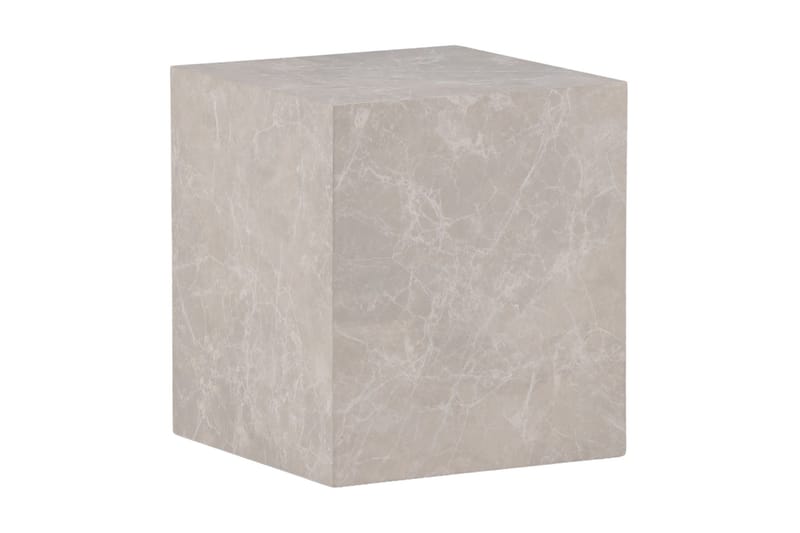 York High Travertin Sidobord 40x40x45 cm - Beige - Möbler - Bord