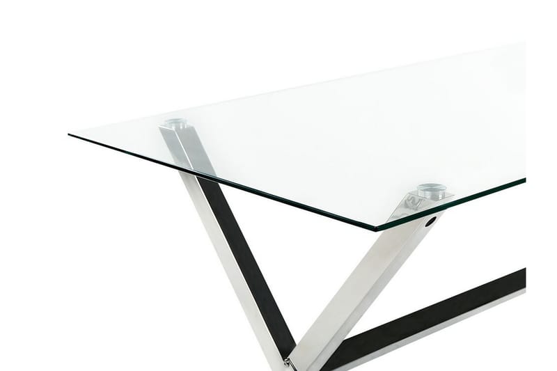 ARBORG Matbord 70x130 cm transparent/Silver - Möbler - Matplats - Matbord & köksbord