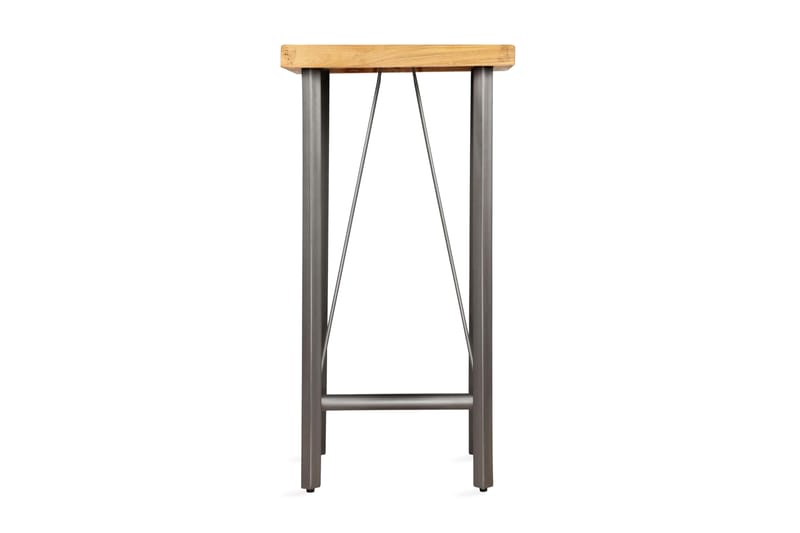 Barbord massiv återvunnen teak 60x60x107 cm - Brun - Möbler - Matplats - Barmöbler - Barbord