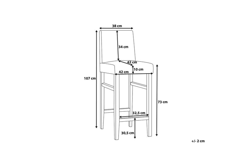 MADISON Barstol 42 cm - Möbler - Matplats - Barmöbler - Barstolar