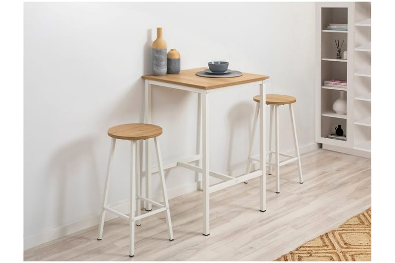 Heran Barstol 62 cm Vit - Möbler - Matplats - Barmöbler - Barstolar