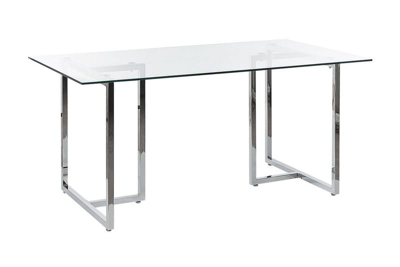 DAVSON Matbord 90x160 cm Silver - Möbler - Matplats - Matbord & köksbord