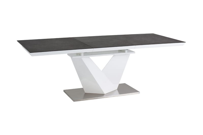 CILLAN Matbord 140 cm Glas/Grå - Bord - Matbord & köksbord