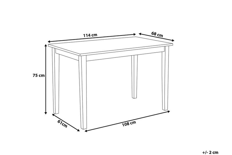 GEORGIA Matbord 115 cm - Möbler - Matplats - Matbord & köksbord