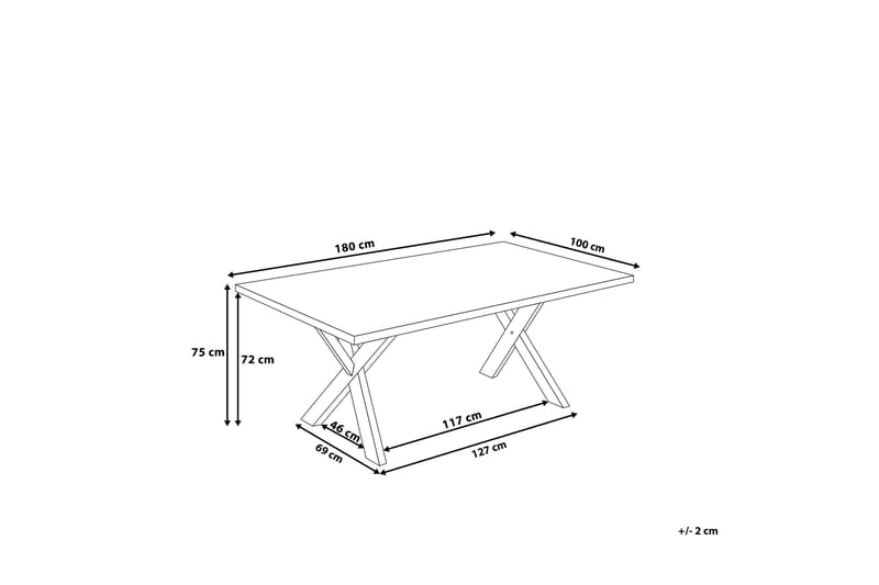 LISALA Matbord 180 cm - Möbler - Matplats - Matbord & köksbord