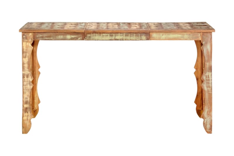 Matbord 140x70x76 cm massivt återvunnet trä - Brun - Bord - Matbord & köksbord