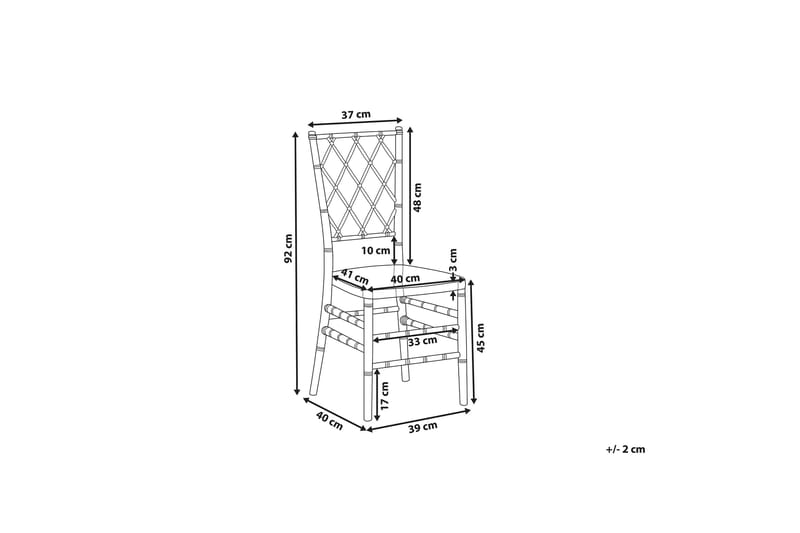 CAISON Stol 2-pack Transparent - Möbler - Matplats - Matstol & köksstol