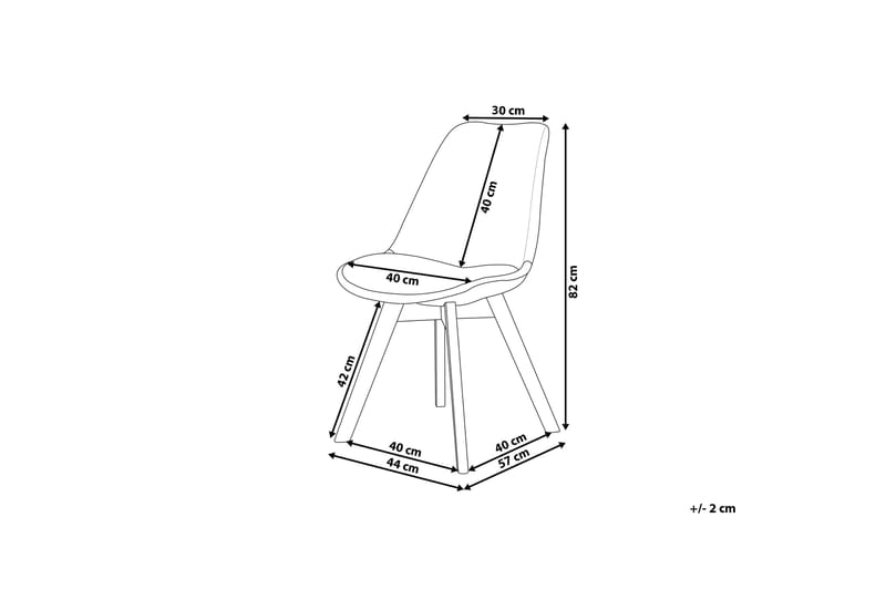 DAKOTA II Stol set om 2 st - Möbler - Matplats - Matstol & köksstol