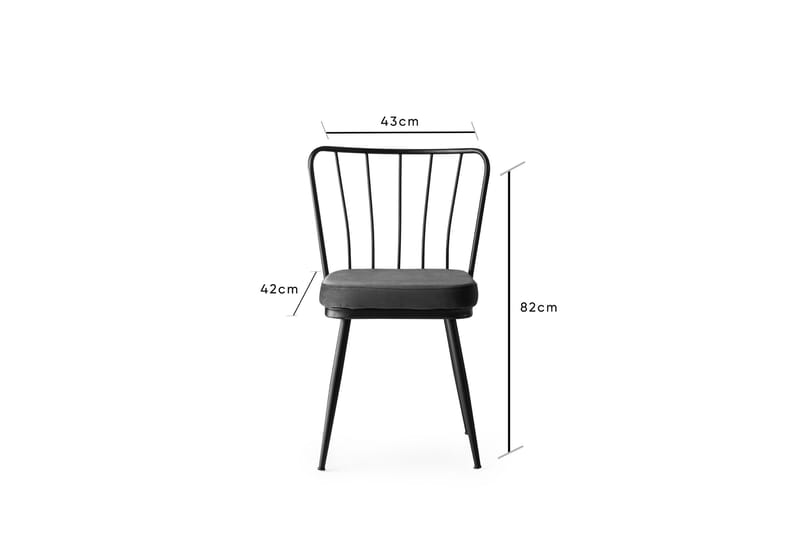 GURGEND Matstol Svart - Möbler - Matplats - Matstol & köksstol