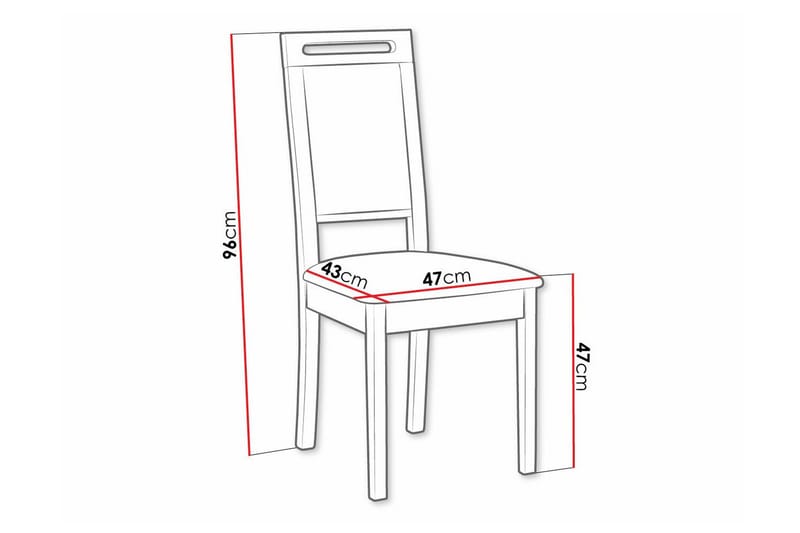 Rowden Matstol Brun - Möbler - Matplats - Matstol & köksstol