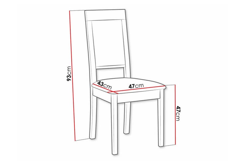 Rowden Matstol Grå - Möbler - Matplats - Matstol & köksstol