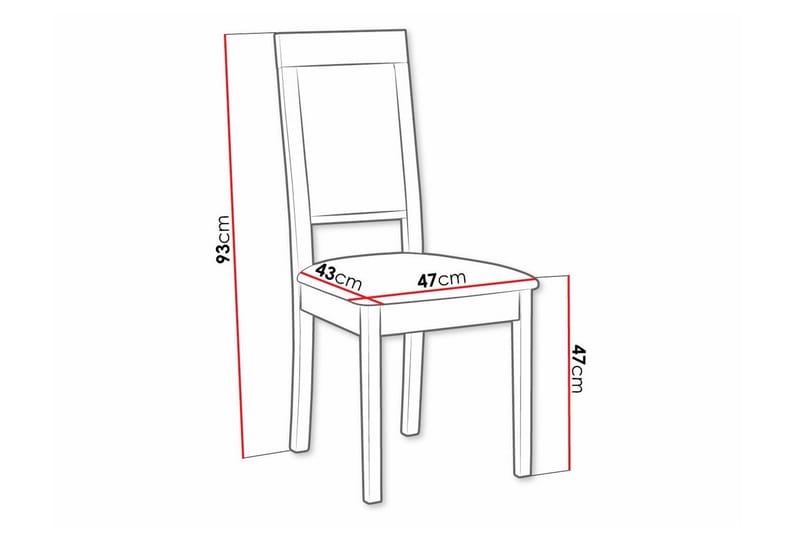 Rowden Matstol Grå - Möbler - Matplats - Matstol & köksstol