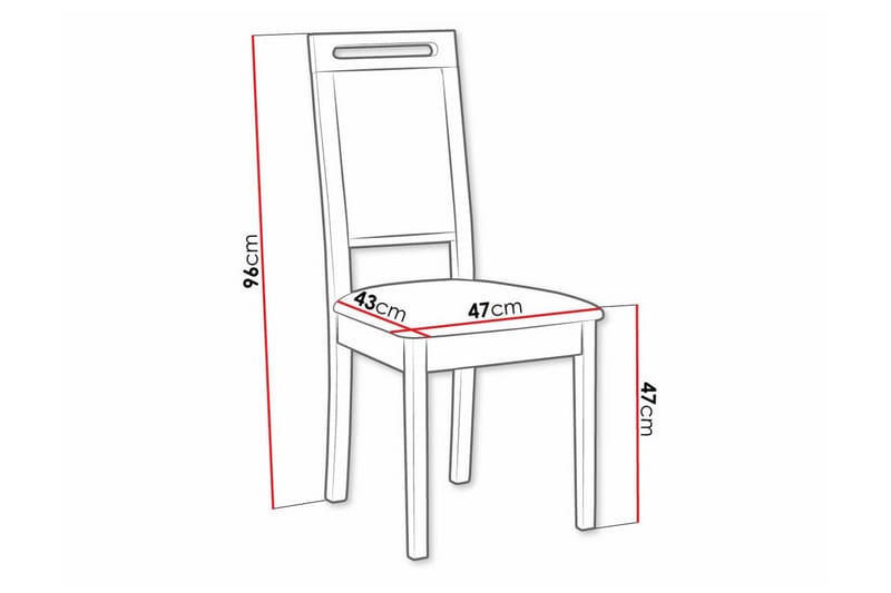 Rowden Matstol Grå - Möbler - Matplats - Matstol & köksstol