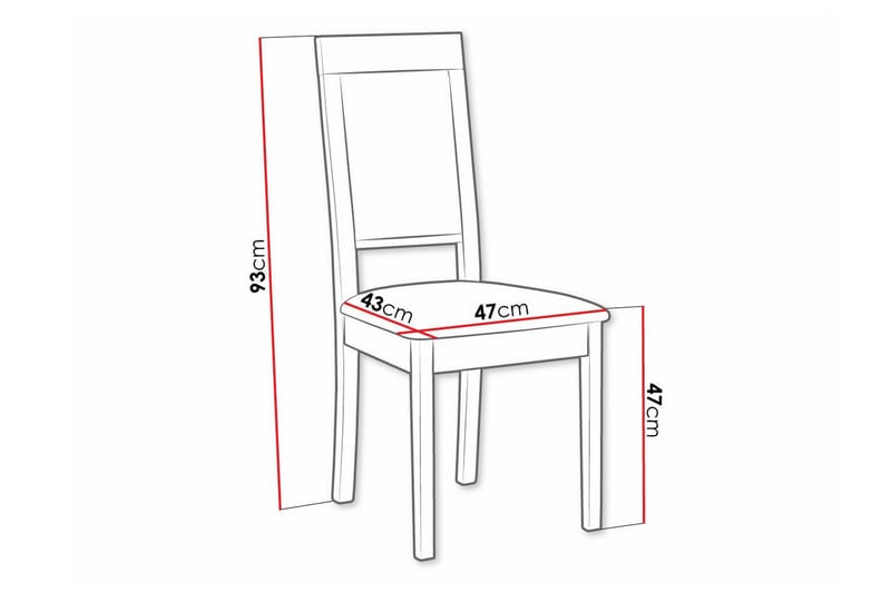 Rowden Matstol Mörkgrå - Möbler - Matplats - Matstol & köksstol