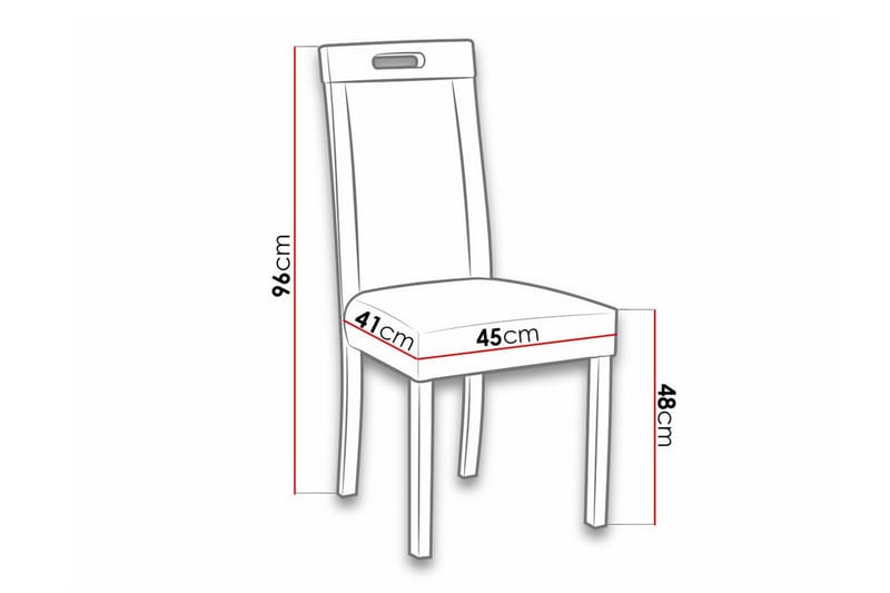 Rowden Matstol Svart - Möbler - Matplats - Matstol & köksstol