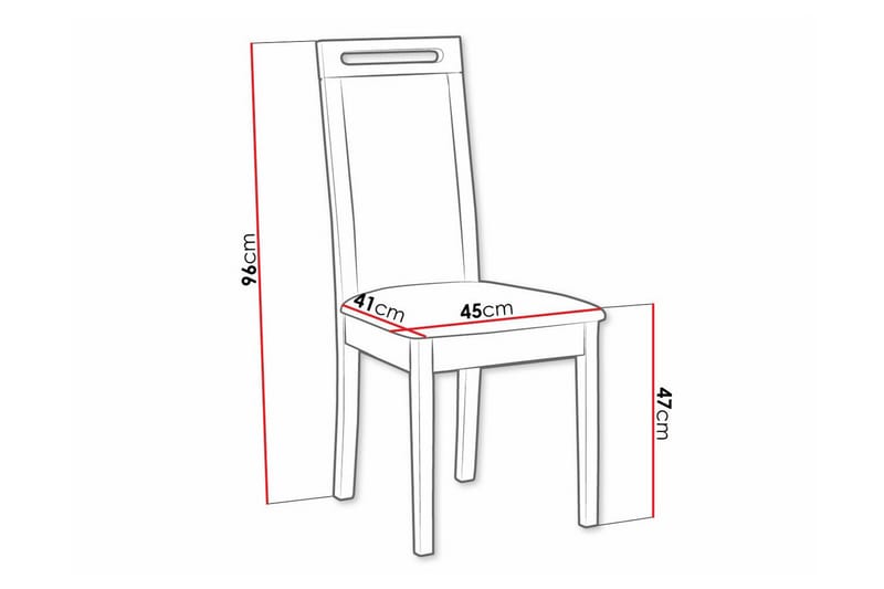 Rowden Matstol Svart - Möbler - Matplats - Matstol & köksstol