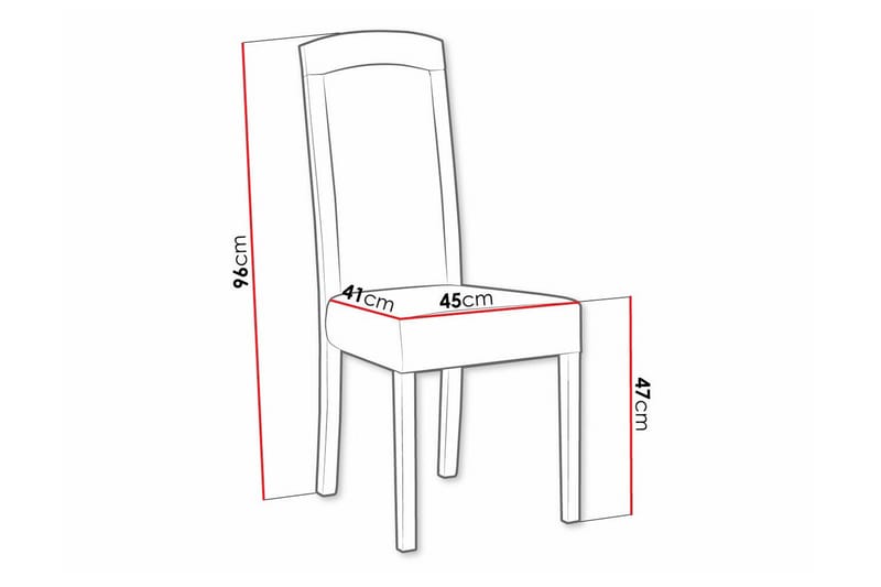 Rowden Matstol Svart - Möbler - Matplats - Matstol & köksstol