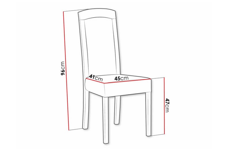 Rowden Matstol Svart - Möbler - Matplats - Matstol & köksstol