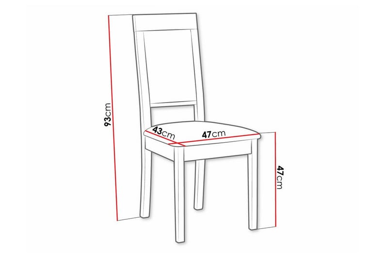 Rowden Matstol Svart - Möbler - Matplats - Matstol & köksstol