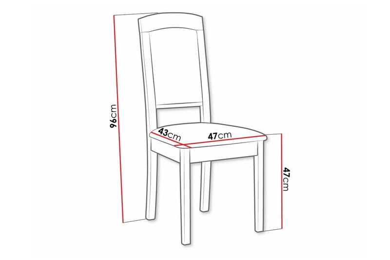 Rowden Matstol Svart - Möbler - Matplats - Matstol & köksstol