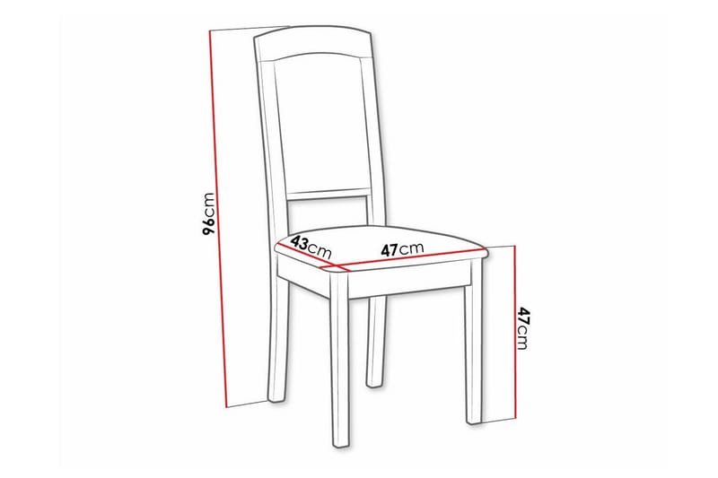 Rowden Matstol Svart - Möbler - Matplats - Matstol & köksstol