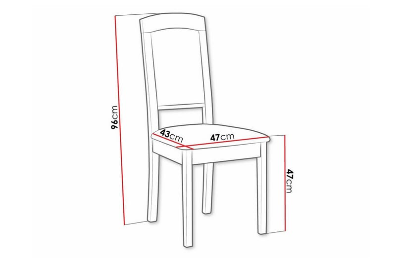 Rowden Matstol Svart - Möbler - Matplats - Matstol & köksstol