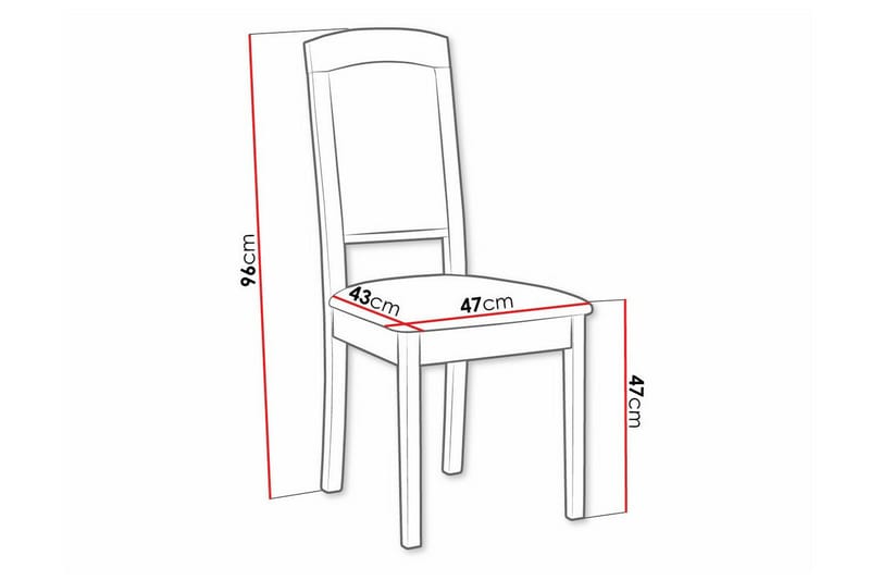 Rowden Matstol Svart - Möbler - Matplats - Matstol & köksstol