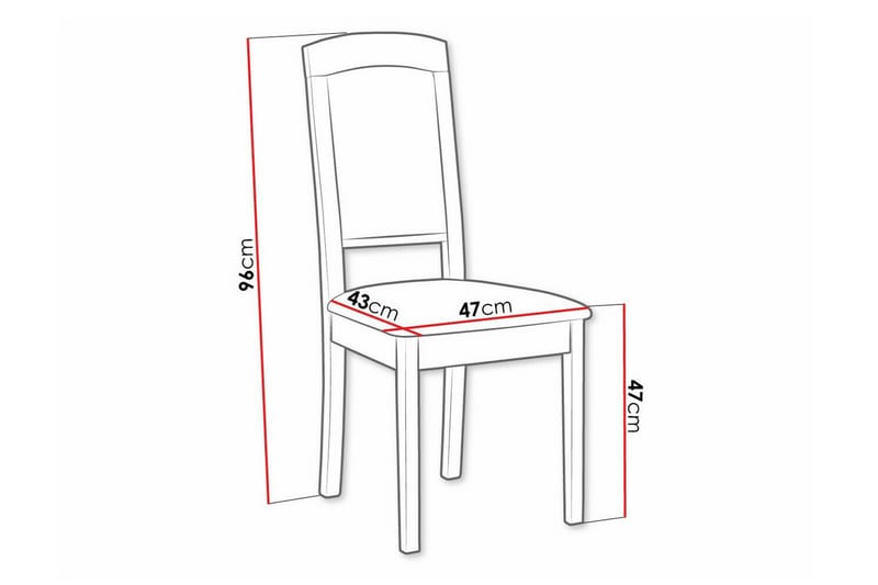 Rowden Matstol Svart - Möbler - Matplats - Matstol & köksstol