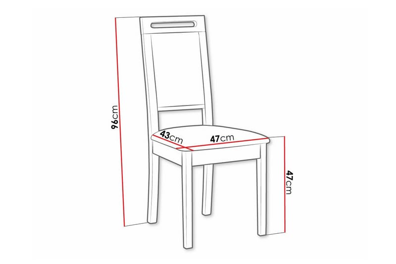 Rowden Matstol Svart - Möbler - Matplats - Matstol & köksstol