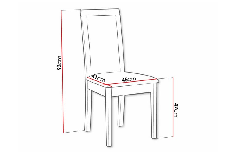 Rowden Matstol Vit - Möbler - Matplats - Matstol & köksstol