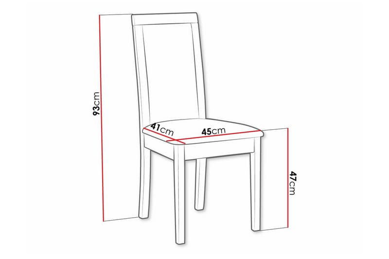 Rowden Matstol Vit - Möbler - Matplats - Matstol & köksstol