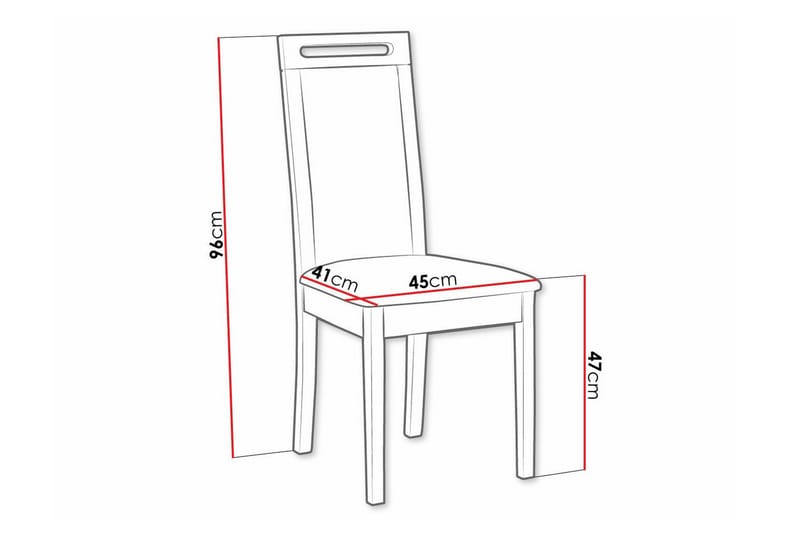 Rowden Matstol Vit - Möbler - Matplats - Matstol & köksstol