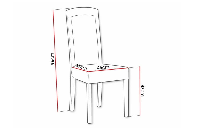 Rowden Matstol Vit - Möbler - Matplats - Matstol & köksstol